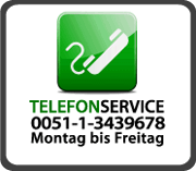 Telefonservice - Montag bis Freitag