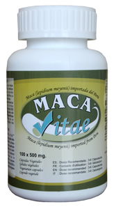 Maca extracto en Cápsulas (100 x 500mg.)