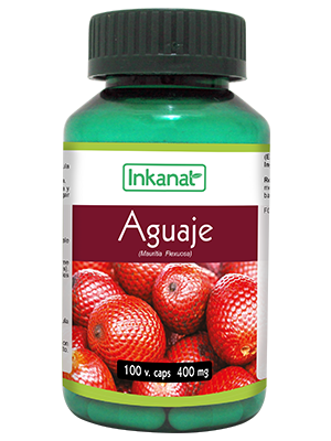 Aguaje en glules, 100gel x 400 mg