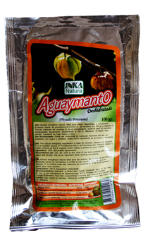 Aguaymanto deshidratado 100 gr