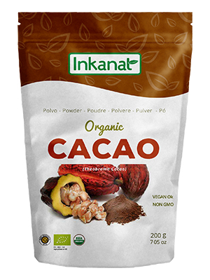 Cacao  en Polvo, amaznico orgnico  (200 gr)