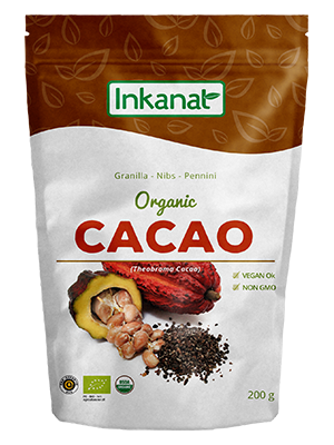 Cacau Nibs Amaznicos Orgnicos (200gr.)