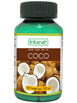 Cpsulas de Aceite de Coco (100 x 500mg)