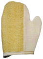 Luffa-Handschuh