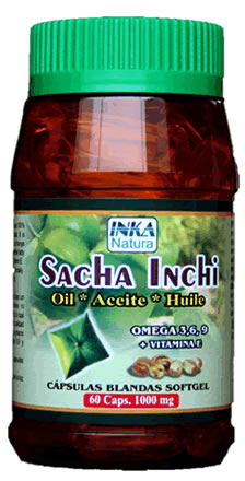 Sacha Inchi en Cápsulas (60 x 1000mg.)