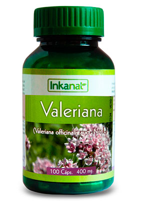 Valeriana en capsulas 100 x 400 mg