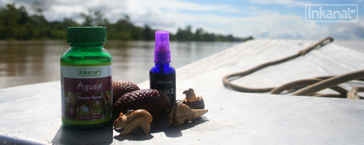 Productos Inkanat de aguaje amazónico