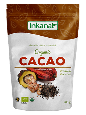 Pennini (Nibs) di Cacao Amazzonico Organico (200gr.)