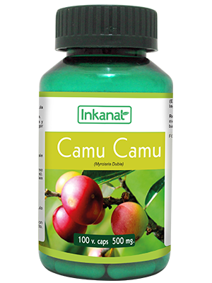 cápsulas de Camu Camu, 100 x 500 mg