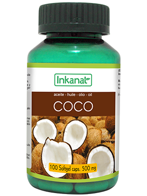 Cpsulas de leo de Coco (100 x 500mg)