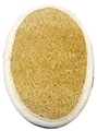 Peelingprodukt  Ovaler  Luffa-Krperschwamm